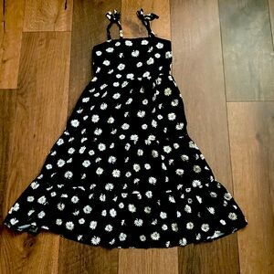 Art Class Black Daisy Dress 7/8